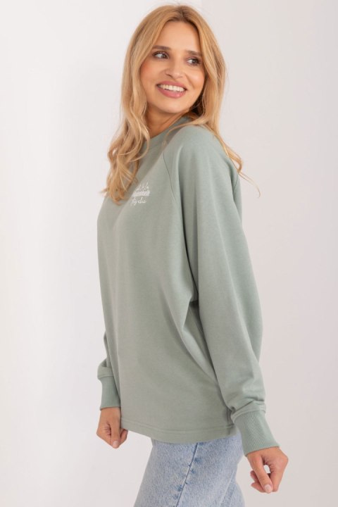 Bluza Damska Model D10088BC02656A Pistacja - Sublevel Bluza Damska Model D10088BC02656A Pistacja - Sublevel