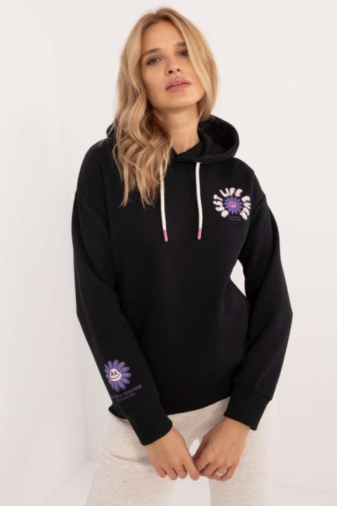 Bluza Damska Model D10600T02420I Grafit - Sublevel Bluza Damska Model D10600T02420I Grafit - Sublevel