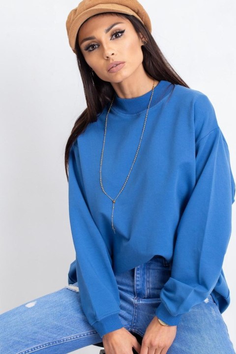 Bluza Damska Model RV-BL-5185.73P Dark Blue - BFG Bluza Damska Model RV-BL-5185.73P Dark Blue - BFG