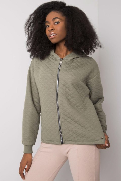 Bluza Damska Model RV-BL-7449.66 Khaki - BFG Bluza Damska Model RV-BL-7449.66 Khaki - BFG