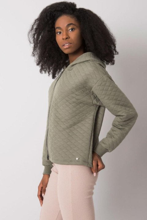Bluza Damska Model RV-BL-7449.66 Khaki - BFG Bluza Damska Model RV-BL-7449.66 Khaki - BFG