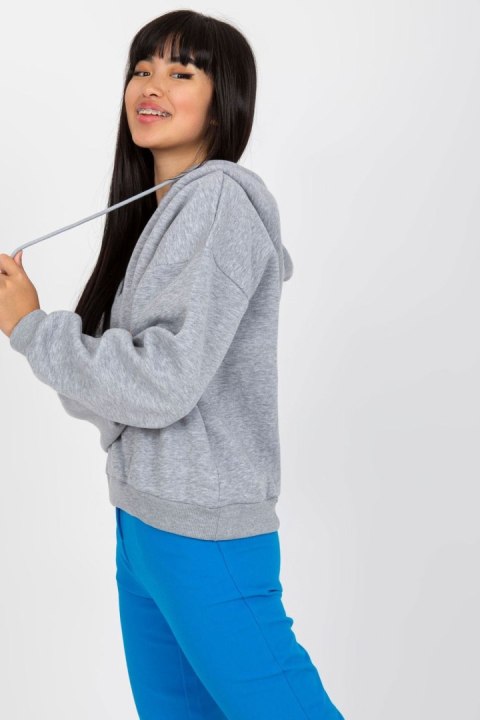 Bluza Damska Model RV-BL-7998.60P Grey - BFG Bluza Damska Model RV-BL-7998.60P Grey - BFG