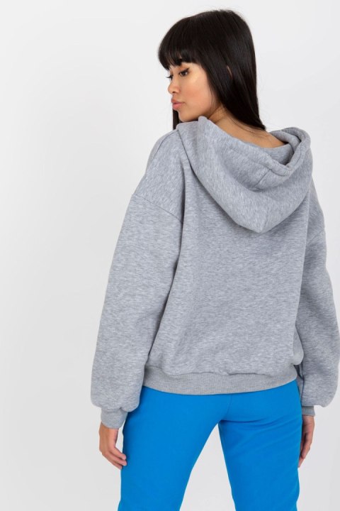 Bluza Damska Model RV-BL-7998.60P Grey - BFG Bluza Damska Model RV-BL-7998.60P Grey - BFG