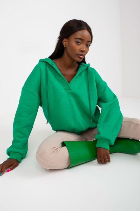 Bluza Damska Model RV-BL-7998.71P Green - BFG Bluza Damska Model RV-BL-7998.71P Green - BFG