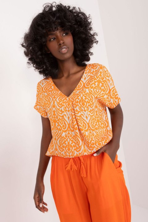 Bluzka Model D73771M11171A Orange - Sublevel Bluzka Model D73771M11171A Orange - Sublevel