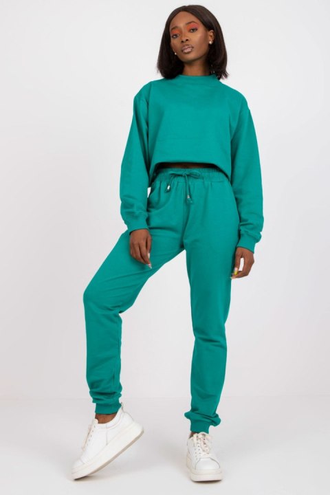 Spodnie Dresowe Model AP-DR-A-003 Dark Green - BFG Spodnie Dresowe Model AP-DR-A-003 Dark Green - BFG
