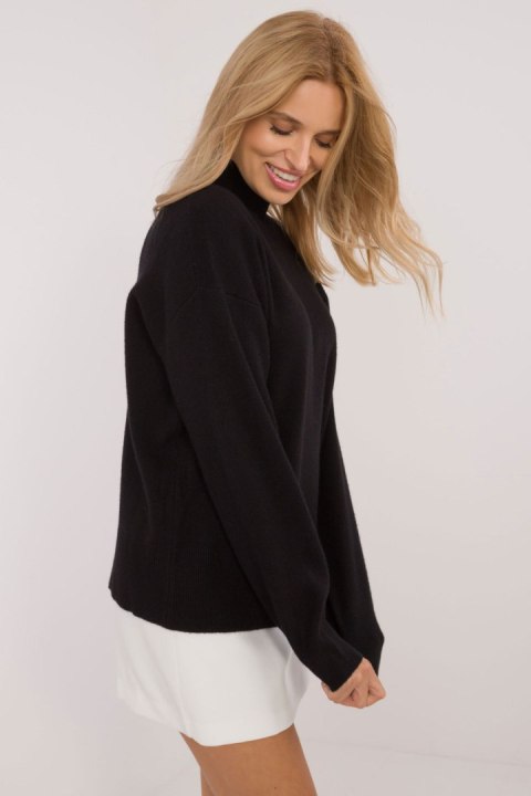 Sweter Damski Model D93111AD90910A3 Black - Sublevel Sweter Damski Model D93111AD90910A3 Black - Sublevel