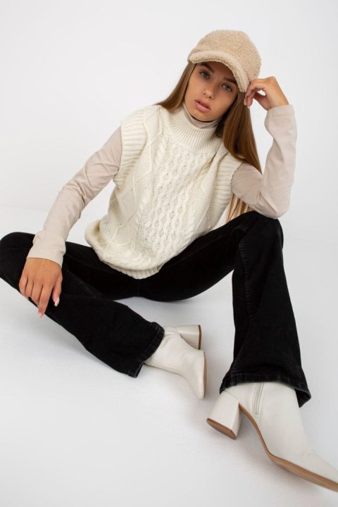 Sweter Model D90027Z90816A1 White - Sublevel Sweter Model D90027Z90816A1 White - Sublevel