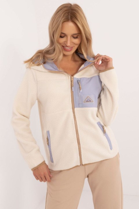 Bluza Damska Model D20001M02671A1 Light Beige - Sublevel Bluza Damska Model D20001M02671A1 Light Beige - Sublevel