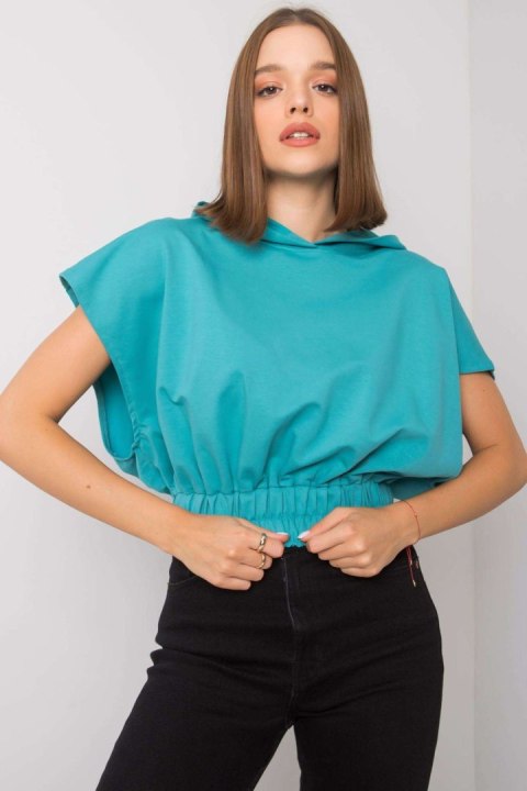 Bluza Damska Model FA-BL-7227.86P Turkus - Fancy Bluza Damska Model FA-BL-7227.86P Turkus - Fancy
