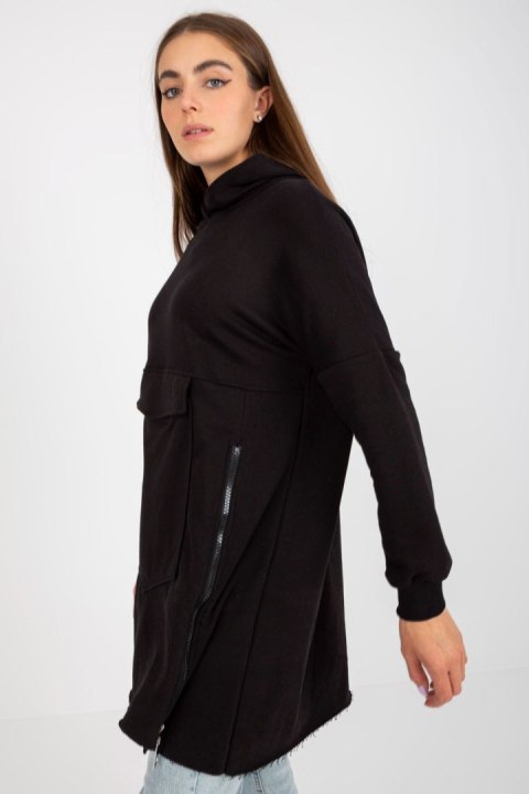 Bluza Damska Model FA-BL-8114.42P Black - Fancy Bluza Damska Model FA-BL-8114.42P Black - Fancy