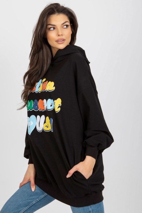 Bluza Damska Model FA-BL-8117.48 Black - Fancy Bluza Damska Model FA-BL-8117.48 Black - Fancy
