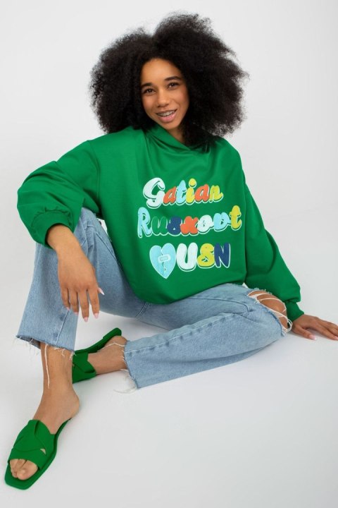 Bluza Damska Model FA-BL-8117.48 Green - Fancy Bluza Damska Model FA-BL-8117.48 Green - Fancy