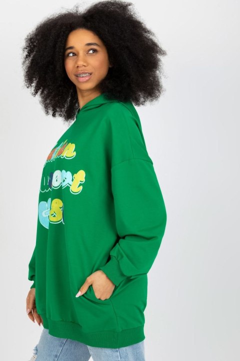 Bluza Damska Model FA-BL-8117.48 Green - Fancy Bluza Damska Model FA-BL-8117.48 Green - Fancy