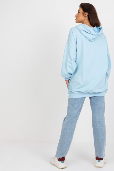 Bluza Damska Model FA-BL-8117.48 Light Blue - Fancy Bluza Damska Model FA-BL-8117.48 Light Blue - Fancy