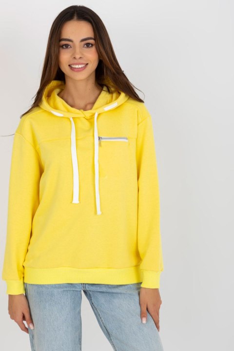 Bluza Damska Model FA-BL-8125.67P Yellow - Fancy Bluza Damska Model FA-BL-8125.67P Yellow - Fancy