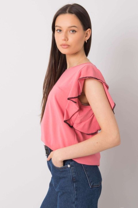 Bluzka Model FA-BZ-7063.53P Light Pink - Fancy Bluzka Model FA-BZ-7063.53P Light Pink - Fancy