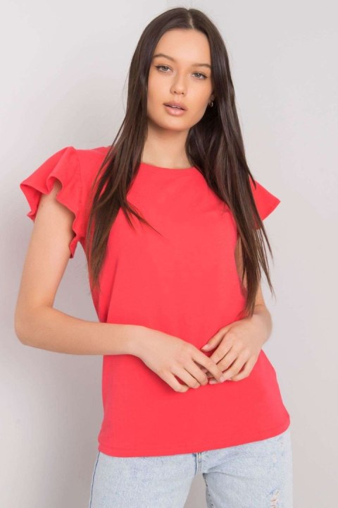 Bluzka Model FA-BZ-7172.57P Coral - Fancy Bluzka Model FA-BZ-7172.57P Coral - Fancy
