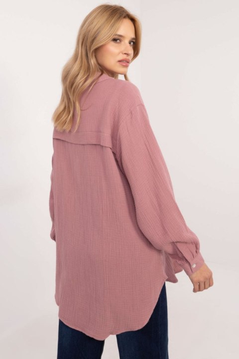 Koszula Damska Model D70032M11066D4 Dark Pink - Sublevel Koszula Damska Model D70032M11066D4 Dark Pink - Sublevel