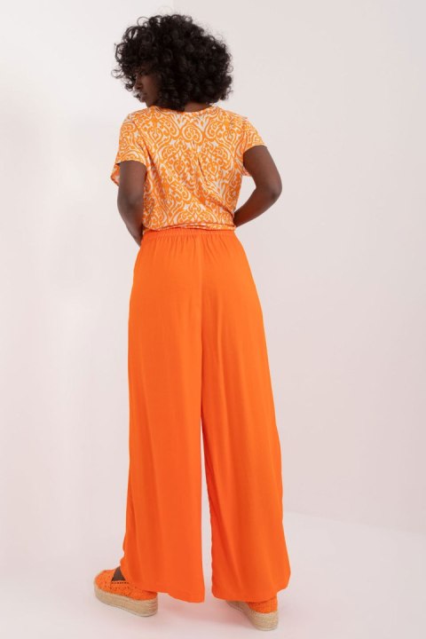 Spodnie Damskie Model D73761M62237D Orange - Sublevel Spodnie Damskie Model D73761M62237D Orange - Sublevel