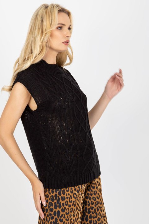 Sweter Model D90027W90785B3 Black - Sublevel Sweter Model D90027W90785B3 Black - Sublevel