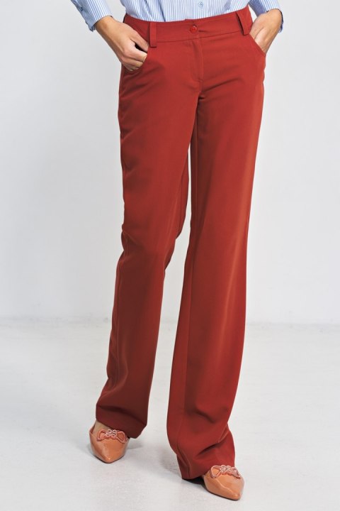 Rude spodnie typu bootcut SD80 Rudy - Nife Rude spodnie typu bootcut SD80 Rudy - Nife