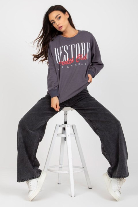 Bluza Damska Model EM-BL-7886.88 Dark Grey - EM Bluza Damska Model EM-BL-7886.88 Dark Grey - EM