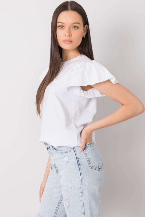 Bluzka Model FA-BZ-7172.57P White - Fancy Bluzka Model FA-BZ-7172.57P White - Fancy