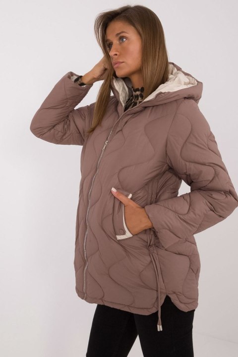 Kurtka Damska Model MBM-KR-2319.32 Brown - MBM Kurtka Damska Model MBM-KR-2319.32 Brown - MBM