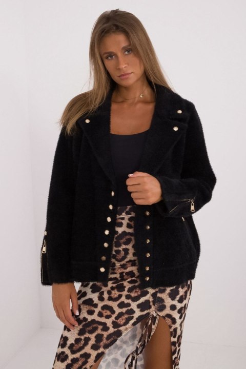 Kurtka Damska Model MBM-KR-250.77 Black - MBM Kurtka Damska Model MBM-KR-250.77 Black - MBM