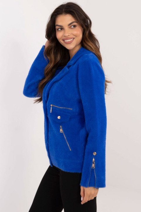Kurtka Damska Model MBM-KR-250.77 Cobalt - MBM Kurtka Damska Model MBM-KR-250.77 Cobalt - MBM