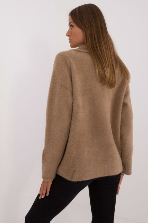 Kurtka Damska Model MBM-KR-250.77 Dark Beige - MBM Kurtka Damska Model MBM-KR-250.77 Dark Beige - MBM