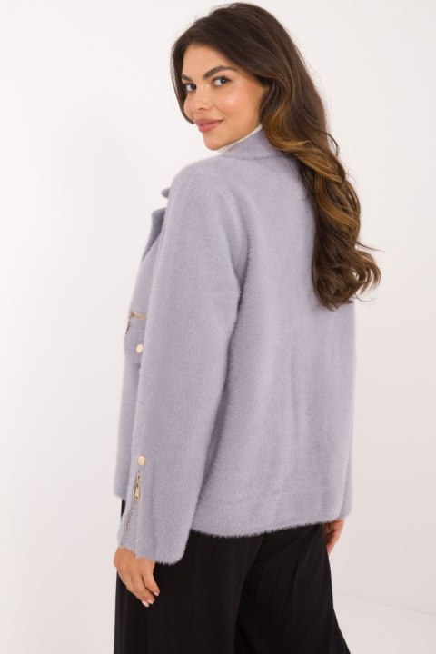Kurtka Damska Model MBM-KR-250.77 Light Violet - MBM Kurtka Damska Model MBM-KR-250.77 Light Violet - MBM