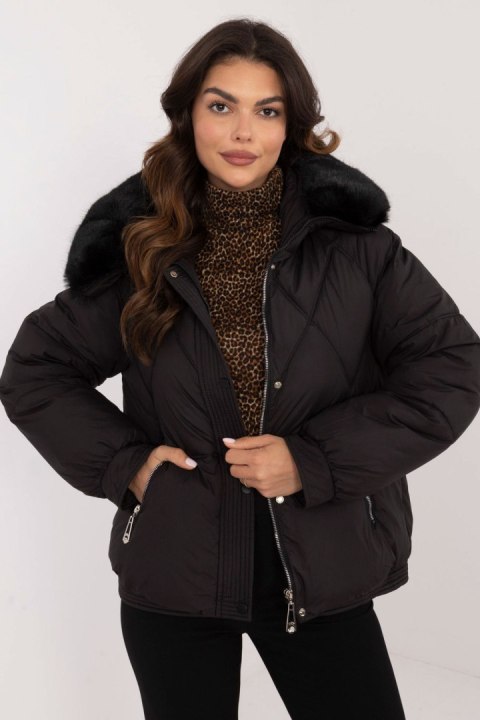 Kurtka Damska Model MBM-KR-2639.14 Black - MBM Kurtka Damska Model MBM-KR-2639.14 Black - MBM