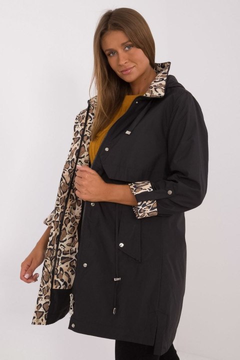 Kurtka Damska Model MBM-KR-FH-117.18 Black - MBM Kurtka Damska Model MBM-KR-FH-117.18 Black - MBM