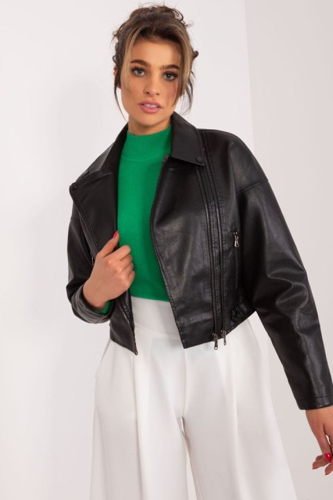 Kurtka Damska Model MBM-KR-R-2716.19 Black - MBM Kurtka Damska Model MBM-KR-R-2716.19 Black - MBM
