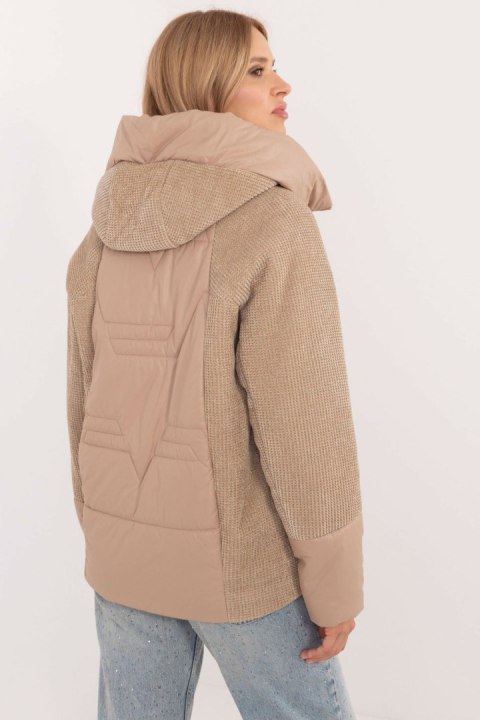 Kurtka Damska Model MBM-KR-SJ218.06 Camel - MBM Kurtka Damska Model MBM-KR-SJ218.06 Camel - MBM