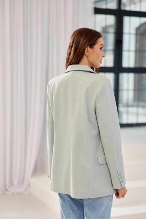 Marynarka Model Freya MIE ZAK0016 Mint - Roco Fashion Marynarka Model Freya MIE ZAK0016 Mint - Roco Fashion