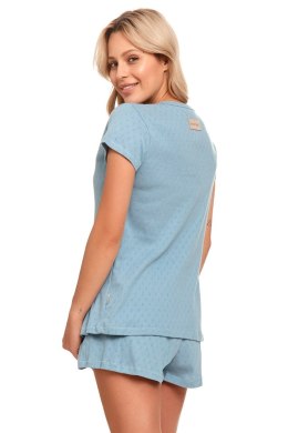 Piżama Damska Model PM.4445 Satin Blue - Doctor Nap