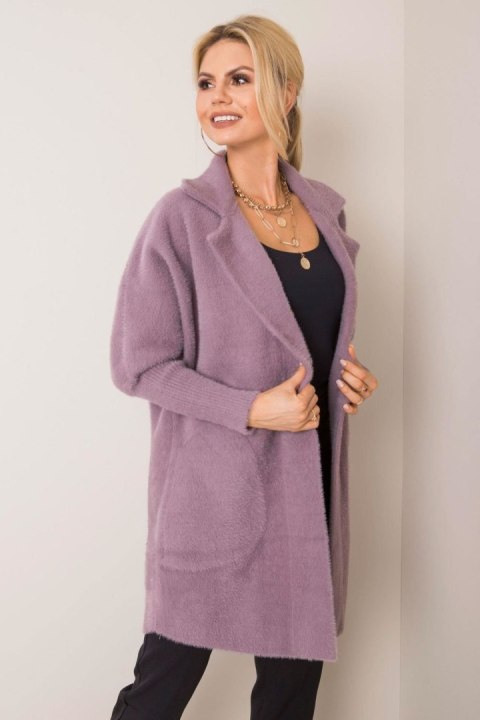 Płaszcz Damski Model MBM-PL-1517.00P Light Violet - MBM Płaszcz Damski Model MBM-PL-1517.00P Light Violet - MBM