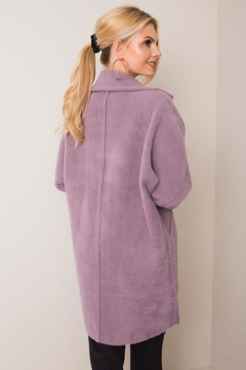 Płaszcz Damski Model MBM-PL-1517.00P Light Violet - MBM Płaszcz Damski Model MBM-PL-1517.00P Light Violet - MBM