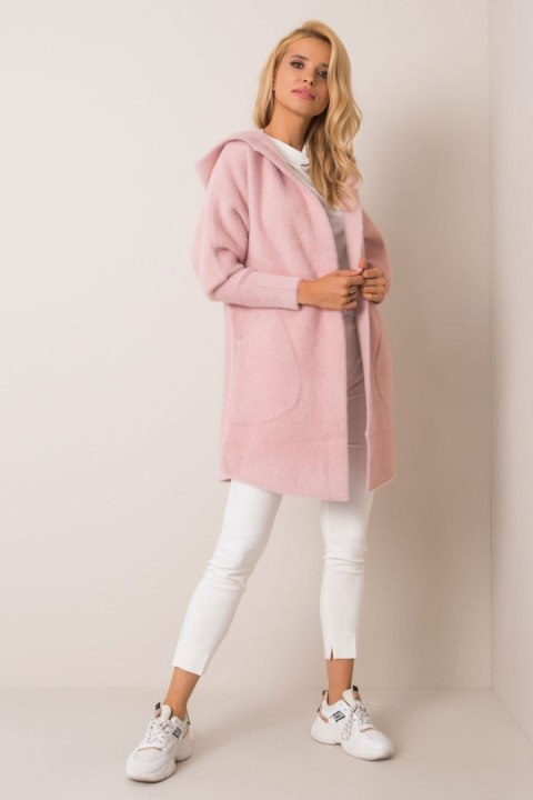 Płaszcz Damski Model MBM-PL-1518.95P Light Pink - MBM Płaszcz Damski Model MBM-PL-1518.95P Light Pink - MBM