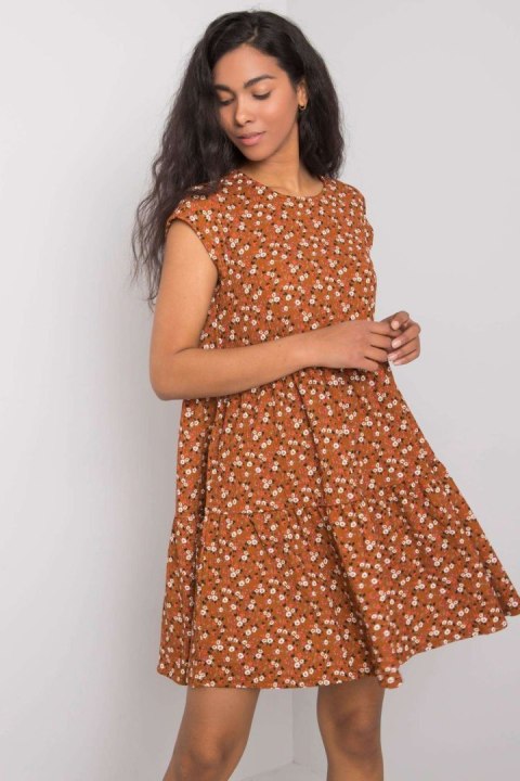 Sukienka Model D50051Z30268 Light Brown - Stitch&Soul Sukienka Model D50051Z30268 Light Brown - Stitch&Soul