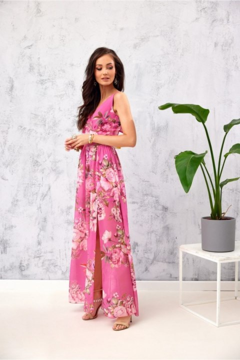 Sukienka Model SUK0361 01D Pink - Roco Fashion Sukienka Model SUK0361 01D Pink - Roco Fashion