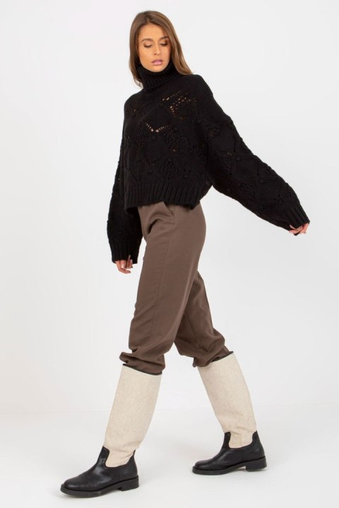 Sweter Damski Model EM-SW-1037-01.24X Black - EM Sweter Damski Model EM-SW-1037-01.24X Black - EM