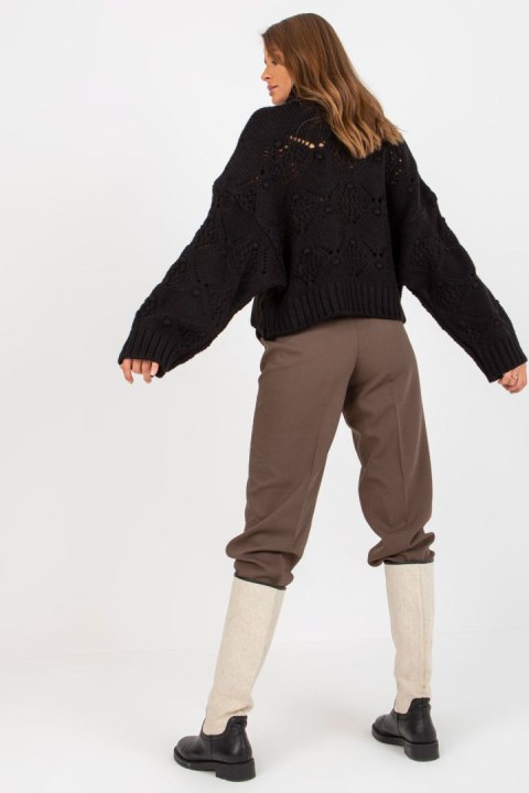 Sweter Damski Model EM-SW-1037-01.24X Black - EM Sweter Damski Model EM-SW-1037-01.24X Black - EM