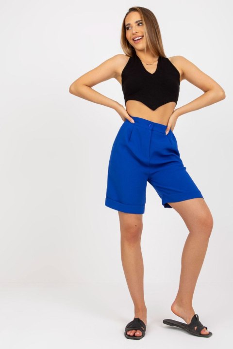 Szorty Damskie Model BR-SN-102.70 Cobalt - Xsapienza Szorty Damskie Model BR-SN-102.70 Cobalt - Xsapienza