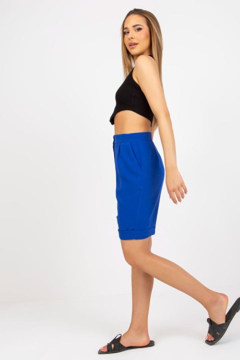 Szorty Damskie Model BR-SN-102.70 Cobalt - Xsapienza Szorty Damskie Model BR-SN-102.70 Cobalt - Xsapienza