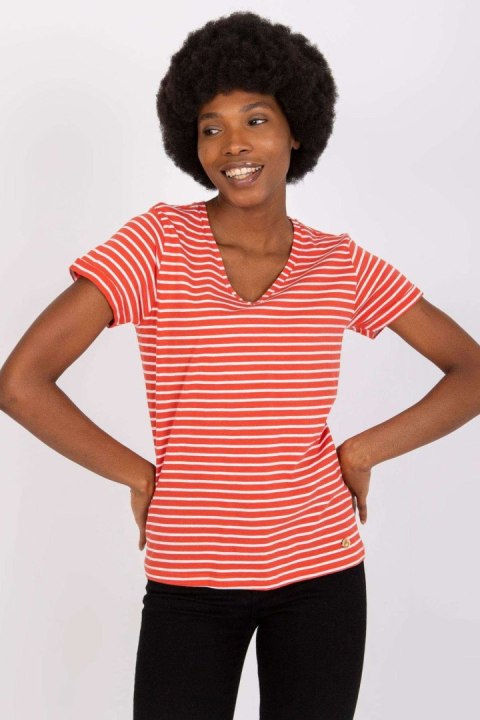 T-shirt Damski Model D16054M02431A Dark Orange - Stitch&Soul T-shirt Damski Model D16054M02431A Dark Orange - Stitch&Soul