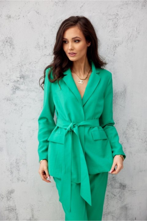 Marynarka Model ZIE 0005 Green - Roco Fashion Marynarka Model ZIE 0005 Green - Roco Fashion
